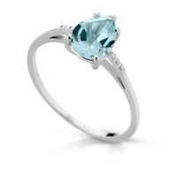 Anillo Kioto Mujer in Oro Topazio AN9KT-GOCCIA/1A - AN9KT-GOCCIA/1A